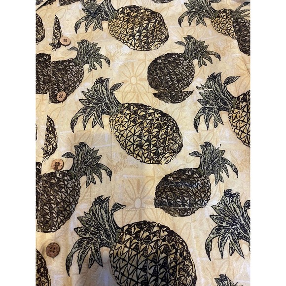 CARIBBEAN Roundtree and Yorke Pineapple Colorful Size XL - Picture 5 of 7